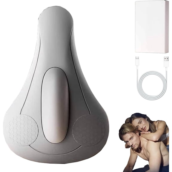Pelvipulse Pro for Men: Pelvic Floor Exercise Devices Men Use Daily, 4-Mode Pelvic Floor Muscle Trainer & Kegel Exerciser for Stamina, Quiet & USB-C (Gray)