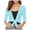Blue, variant on Cactus Cardigans for Women Sweaters for Women Tie Front All up Wrap Sweater Sweater Cardigan Women Women's Size Sweater Women Solid Small Shawl Top Cardigan Fashion Short Sleeve(Pink,XL)