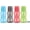 Red/Blue/Black/Green, variant on MILTON 4 Pack Reusable 6 oz Leakproof Water Bottles w/ Easy Carry Strap