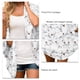 thumbnail image 3 of Cárdigan para cubrir, cárdigan con estampado floral 3/4, blusas, cárdigan suelto, artesanía excepcional, 3 of 4
