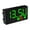 3 functions-green light, variant on Digital LED Display Meters Voltmeter Clock Indicator Gauge Meter for Motorcycles