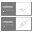 thumbnail image 5 of LNGOOR 2 Pcs Clear Extension Cords Invisible Extension Cord Christmas Light Extension For Indoor Outdoor With US Plug, 5 of 5
