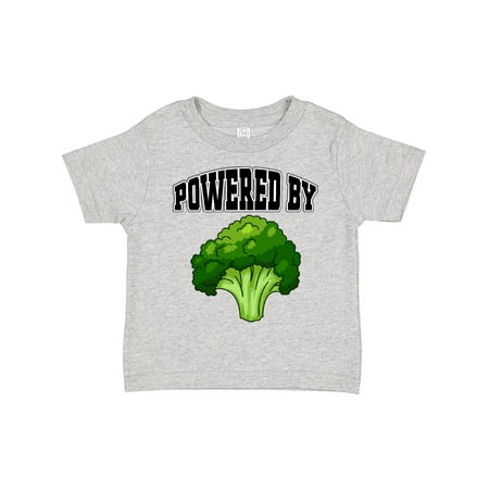 

Inktastic Powered by Broccoli Gift Toddler Boy or Toddler Girl T-Shirt