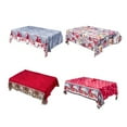 thumbnail image 2 of Decorative Christmas Tablecloths Cartoon  Home Party Decorations Festival Table Cover, 2 of 10