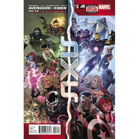 Collectible Avengers And X-men Axis #3 Marvel Comics Comic Book