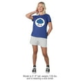 thumbnail image 3 of Care Bears: Unlock the Magic Grumpy Bear Belly Women's Loose T-Shirt, Royal, 2X-Large, 3 of 3