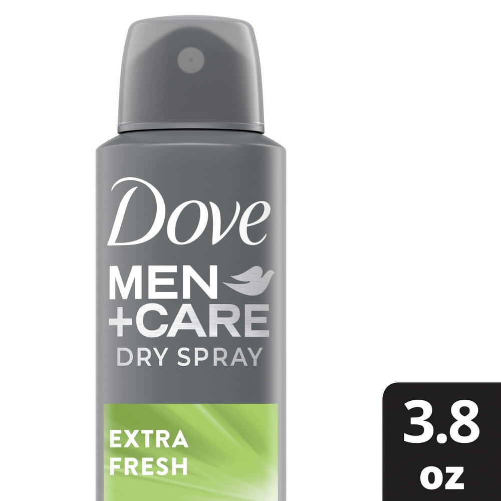 Dove Men+Care Extra Fresh Dry Spray Antiperspirant Deodorant, 3.8 Oz