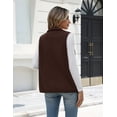 thumbnail image 5 of Zeagoo Womens Outerwear Vests With Pockets Zipper Sleeveless Fleece Jackets Casual Fall Trendy, 5 of 6