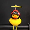 thumbnail image 1 of Campana de bicicleta de pato, bocina de bicicleta para niños, lindas luces de bicicleta, bocinas para apretar para niños pequeños, adultos, ciclismo, motocicleta, luz de pato amarilla, 1 of 5