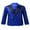 Blue, variant on iiniim Kids Boys Shiny Sequins Tuxedo Suit Jacket Coat for Halloween Party Festival Dance 6-16 Black 12