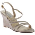 thumbnail image 1 of touch ups women's paige wedge sandal, champagne shimmer, 10.5 m us, 1 of 6