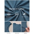 thumbnail image 4 of RICHCOIN Mens Tank Top Round Neck Sleeveless Muscle Shirts Lightweight Summer Beach Textured Tee, 4 of 7