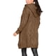 thumbnail image 4 of Suéter de mujer, abrigo informal de color liso, cárdigan holgado, chaqueta de manga larga, blusa para mujer, 4 of 4