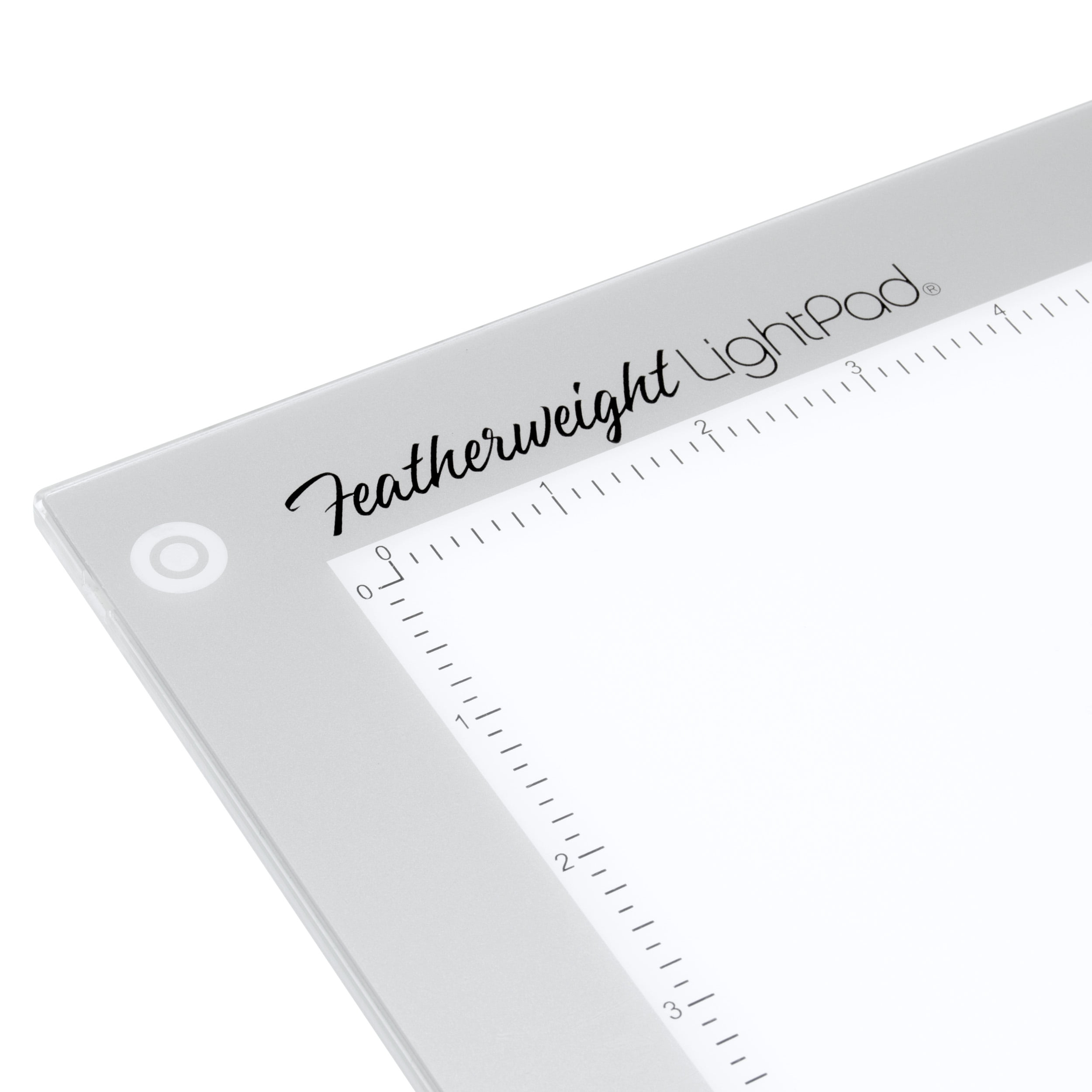 Featherweight 6" x 9" Lightpad Ultra-Thin, Dimmable and Lightweight for Drawing Tracing Illustrations, Animation