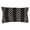 Black, variant on Saro Lifestyle Chevron Design Down Filled Throw Pillow