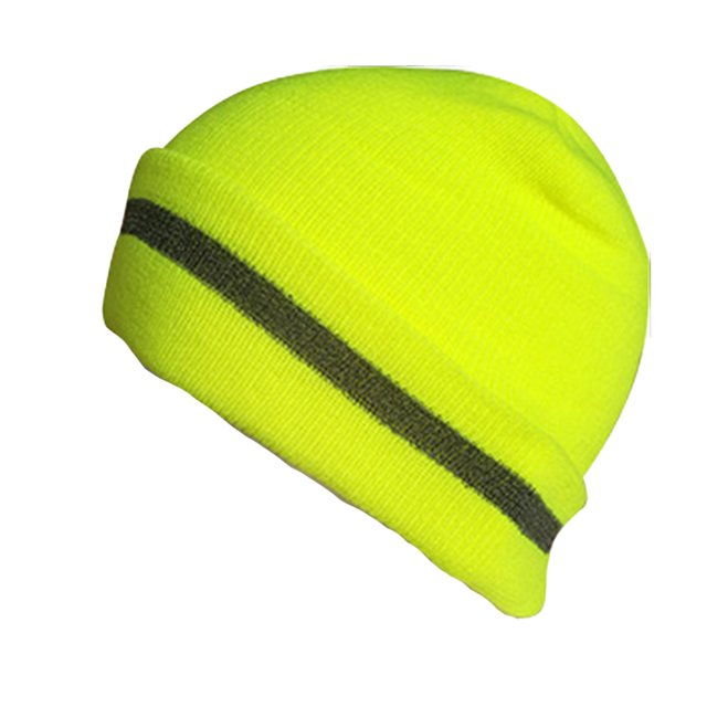 Sonducket Gorros de calavera para hombre, gorro de invierno con forro reflectante, gorro térmico multifunción a prueba de viento, gorros de protección Sombreros Amarillo neon Sonducket AP009592-03B