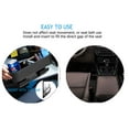 thumbnail image 4 of Njjex Car Seat Gap Organizer, PU Leather Car Seat Storage with Cup Holder, Seat Console Side Pocket for Cellphones, Keys, Cards, Wallets, Sunglasses 1 Pack - Black, 4 of 8