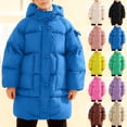 thumbnail image 5 of LRen Boys Down Padded Jacket Warm Winter Coat For Children Age 5-15 Years Outdoor Winter Wear,11-12 Years,Z5-Yellow, 5 of 5