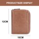 thumbnail image 2 of Cartera delgada plegable para hombres Cartera de cuero con bolsillo frontal de gran capacidad para hombres, 2 of 5