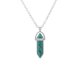 thumbnail image 1 of EMILEE Collar De Piedra Caliente Colgante Chakra Cadena De Cuarzo Cristal Natural Sanando Punto Hexagonal Péndulo Chapado En Plata Accesorios De Joyería Gao Jiahui  unisex, 1 of 2