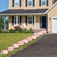thumbnail image 3 of Big Dot of Happiness Rose Gold Graduation Lawn Decorations - 10 Piece, 3 of 8