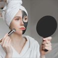 thumbnail image 5 of Hand Mirrors, Makeup Mirror, Hairdresser Mirror, Professional Portable Mirror, Round Handle Mirror, Multi-Purpose Mirror (Black), 5 of 5