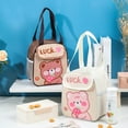 thumbnail image 5 of AUDeals ‌2025 Back-to-School Cute Pet Insulated Lunch Bag Thickened Cartoon Thermal Lunch Box with Strap, Leakproof & Easy Clean, 5 of 5