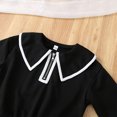 thumbnail image 5 of TOWED22 Toddler Girl Fall Winter Clothes Baby Crewneck Print Sweatshirts Pants Set Long Sleeve Outfits Set,Black,7-8 Y, 5 of 9