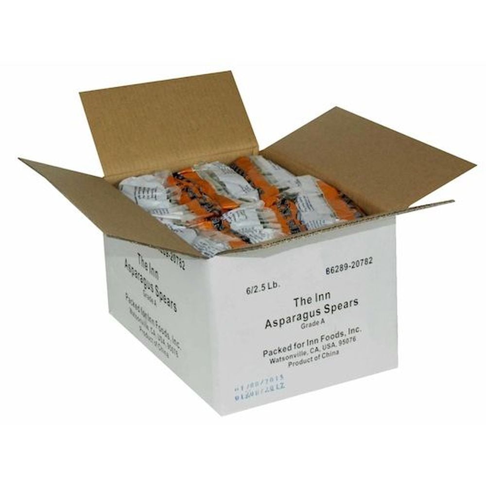 Savor Imports Individual Quick Frozen Medium Asparagus Spears, 2.5 Pound -- 6 per case