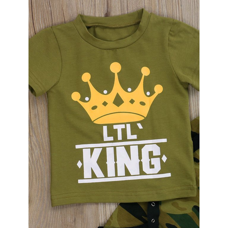 Cool Tiger And Letter Print T Shirt Tees For Kids Boys Casual