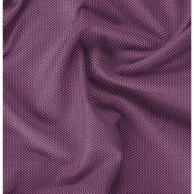 Soimoi Poly Georgette Fabric Fleur_de_lis Damask Printed Fabric 1 Yard 52 Inch Wide