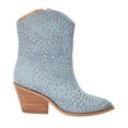 thumbnail image 6 of Hey Girl by Corkys Lowlights Studded Western Boots (9, Ivory), 6 of 11