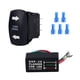thumbnail image 2 of Kenally ATV UTV SUV Kit de interruptor basculante de señal de giro Universal 12V vehículo Auto controlador intermitente autobús accesorio de fijación Vehículos, repuestos y accesorios Mis Kenally VI017686-00B, 2 of 6