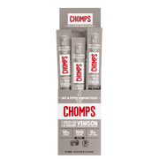 Chomps Sea Salt & Pepper Venison Jerky Snack Sticks, 10g of Protein (24 Count)