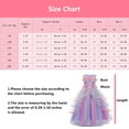 thumbnail image 4 of Princess Unicorn Dress for Girls with Headband Birthday Pageant Halloween Party Costume, 4 of 7
