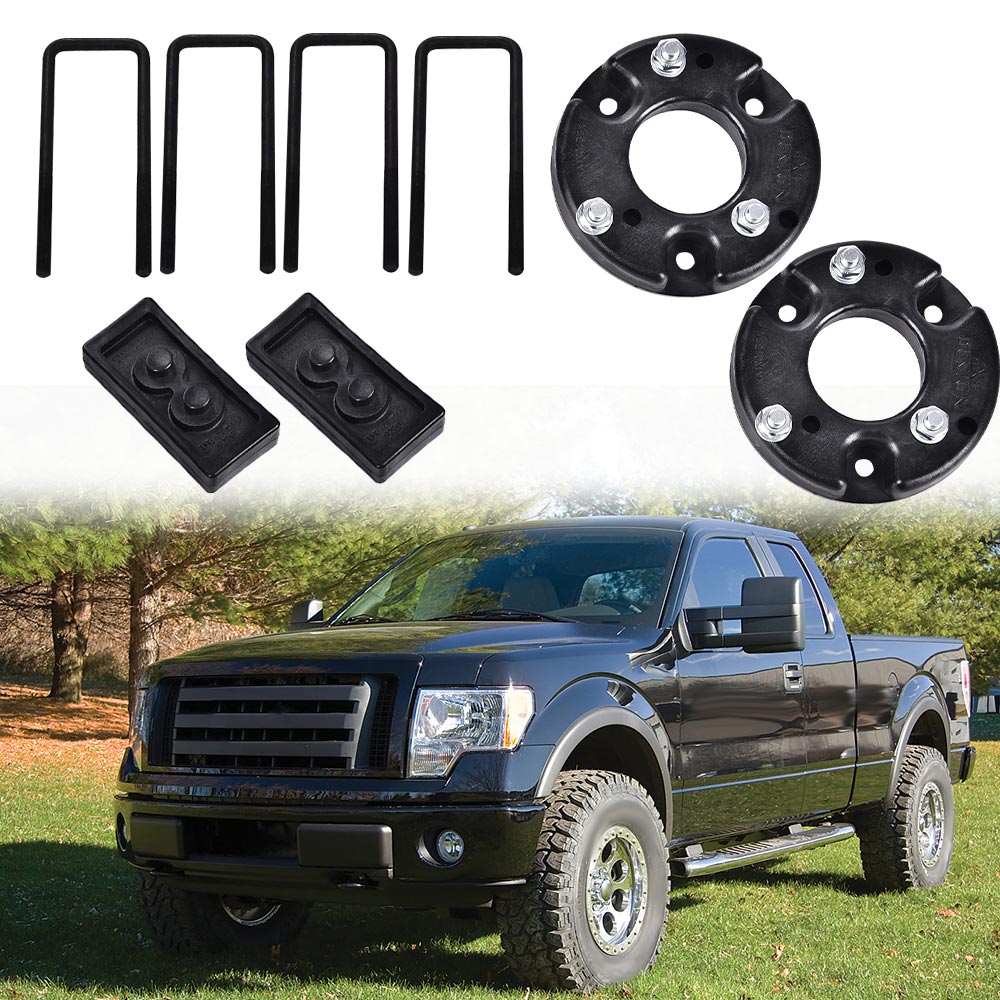 PIT66 2" Leveling Lift Kit, Fit for 09-20 2WD 4WD Ford F-150（Doesn't Fit Raptor）…