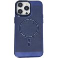 thumbnail image 4 of Heat Dissipation Magnetic Case for iPhone 14 Pro Max Compatible with Magsafe Slim Hard Wireless Charging Plating Electroplate Cover (for iPhone 14 Pro Max,Dark Blue), 4 of 14