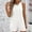 White, variant on Mqqzkk Women's Sleeveless Rompers Cotton Summer Casual Loose Crew Neck Wide Strap Shorts Jumpsuit Beach Cover Up with Pockets Black L