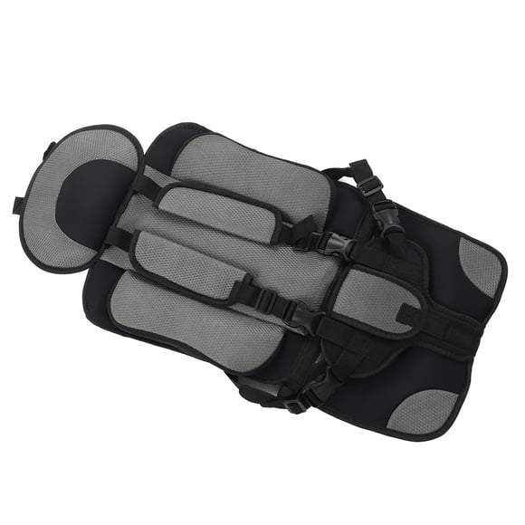 Asiento De Seguridad Simple Para Automóvil, Correas Ajustables De Tela De Malla De Aire Portátil, Asiento De Seguridad Plegable Para Niños Para Bebés Para Viajes