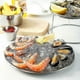 thumbnail image 4 of Double Stainless Steel Plate Set for Seafood, Cake, and Afternoon Tea Serving, 4 of 5