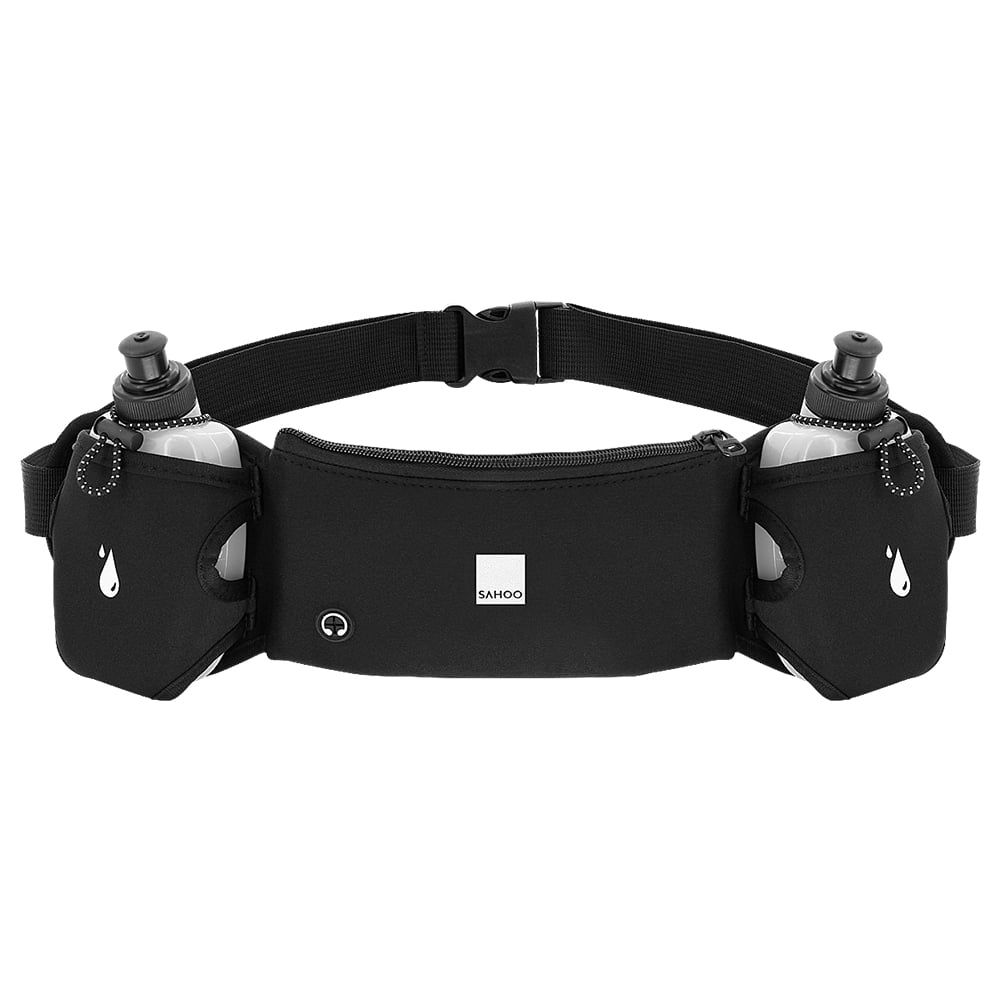 Pinfect 0.56L Belt Bag with Bottle Holder Lightweight Belt Pocket No