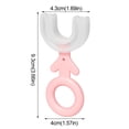 thumbnail image 3 of Dinosaur Style Children'S U-Shape Toothbrush For 360° Thorough Cleansing Whitening Massage Toothbrush U- Type Modeling Toothbrush For Children, Manual Toothbrush, 3 of 5