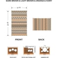 thumbnail image 2 of Outdoor Rug Carpet x ft Colorful Patio RugsBoho Reversible RV Camping Rug Mat for Camper Balcony Backyard Picnic Deck Rug Portable Colorful, 2 of 5