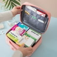 thumbnail image 4 of First Aid Storage Bag Portable Large-capacity Convenient Layered Pills Box First Aid Kit Cabinet Storage Case for Home, 4 of 10