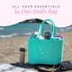 thumbnail image 2 of Bolsa de mano Simply Southern Simply Tote, grande, impermeable, espuma de mar, 2 of 7