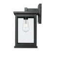 thumbnail image 4 of Millennium Lighting  Bowton II 1 Light Outdoor Wall Sconce in Powder Coat Black 15.375  Inch, 4 of 5