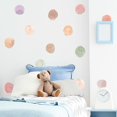 thumbnail image 4 of Un conjunto de pegatinas de pared, decoración de pared, pegatinas de pared para dormitorio, sala de estar, oficina, pegatinas de pared de puntos coloridos, 4 of 5
