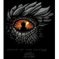 thumbnail image 2 of Women's Game of Thrones: House of the Dragon Eye of the Dragon  Graphic Tee Black 2X Large, 2 of 4