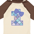 thumbnail image 4 of Inktastic 1st Birthday Mermaid 1 Year Old Girls Long Sleeve Baby Bodysuit, 4 of 5