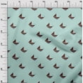 thumbnail image 3 of oneOone Cotton Silk Pastel Mint Fabric Nautical Craft Projects Decor Fabric Printed By The Yard 42 Inch Wide, 3 of 6